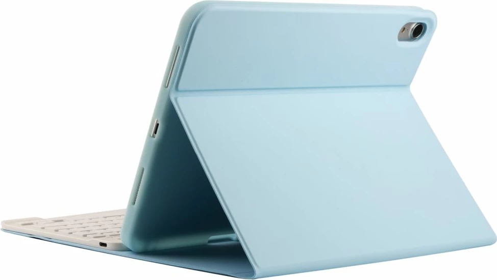 Mbështjellës me tastierë Tech-Protect SC Pen për iPad 10.9" (2022), kaltër e lehtë