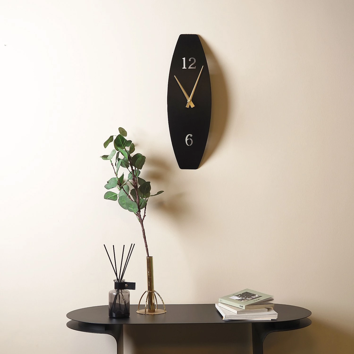 Orë muri dekorative prej metali, Wallity, APS137MS