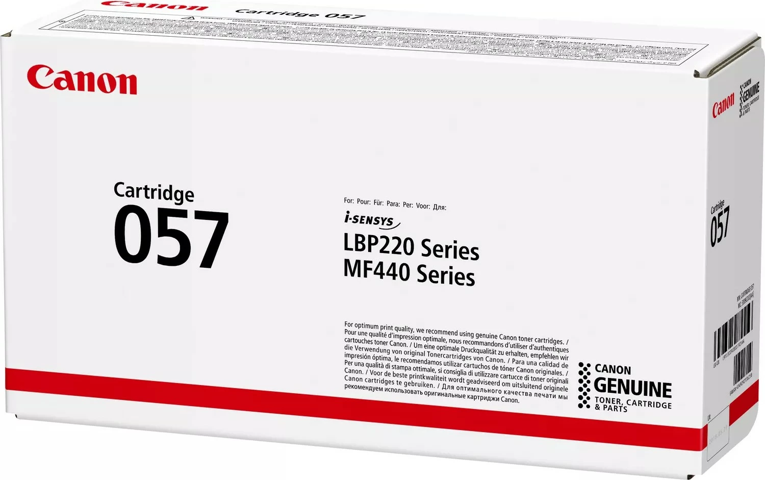 Toner Canon 057, 3100 faqe, i zi, 1 copë