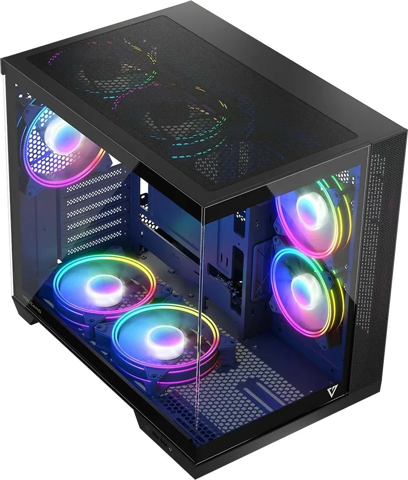 Kasë MODECOM Volcano Panorama NF Midi, ATX, ITX, Micro ATX, Gri