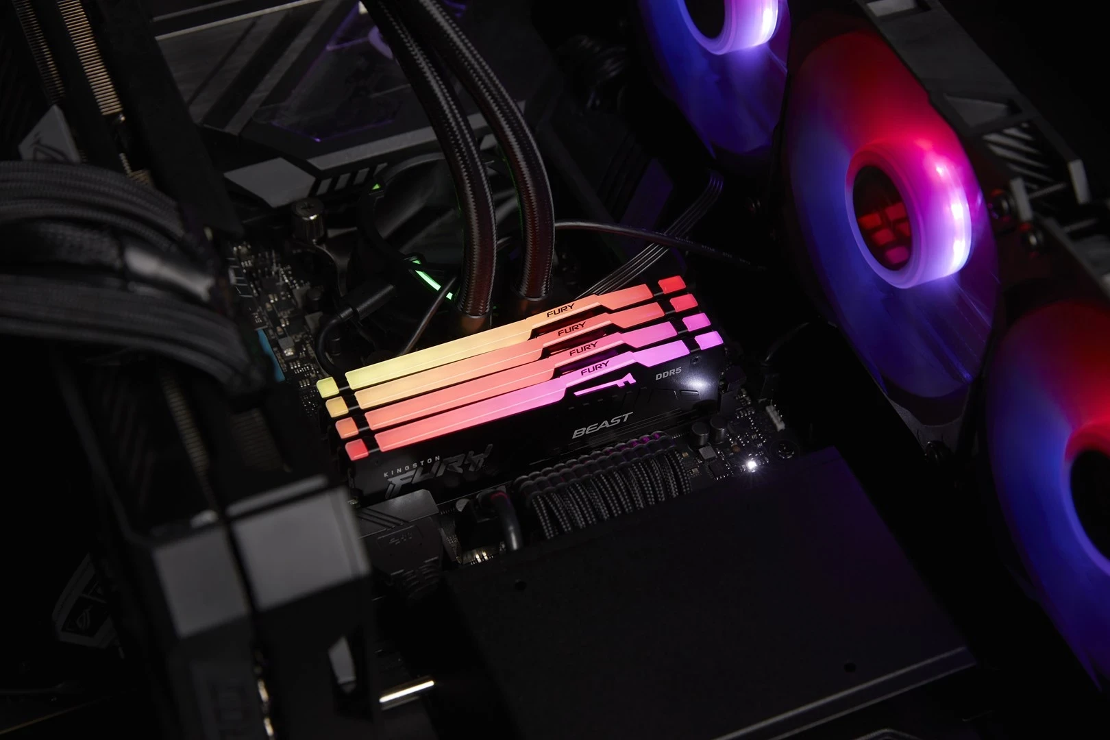 RAM Memorje Kingston FURY Beast 32GB DDR5 5200MT/s RGB
