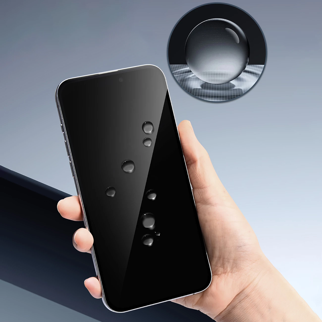 Xham i temperuar Joyroom JR-MAR0317 për iPhone 15 Plus/16 Plus, anti-refleks, 0.33mm