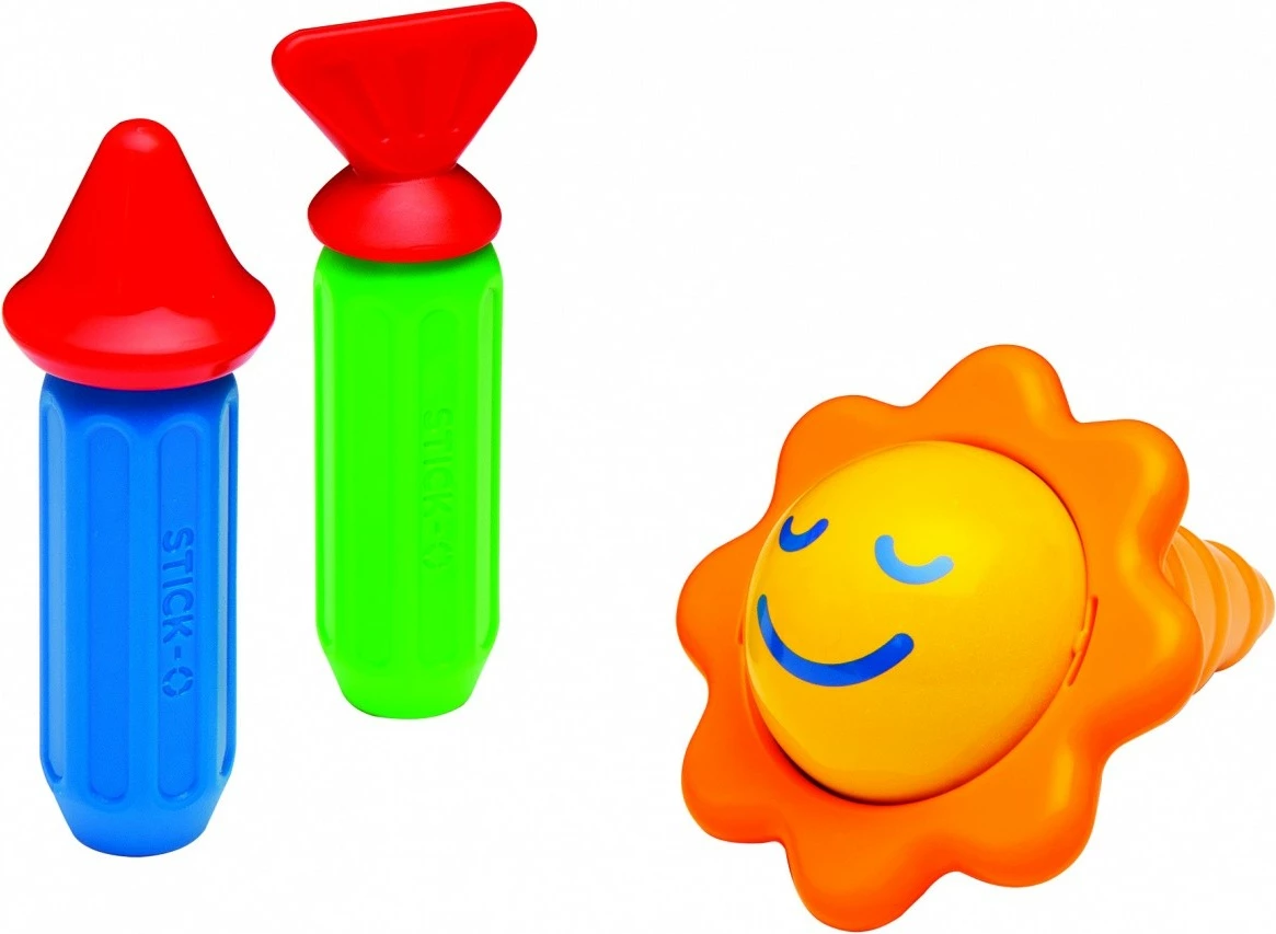 Set lodrash magnetike Magformers Stick-O Fishing Set, 26 pjesë, shumëngjyrëshe