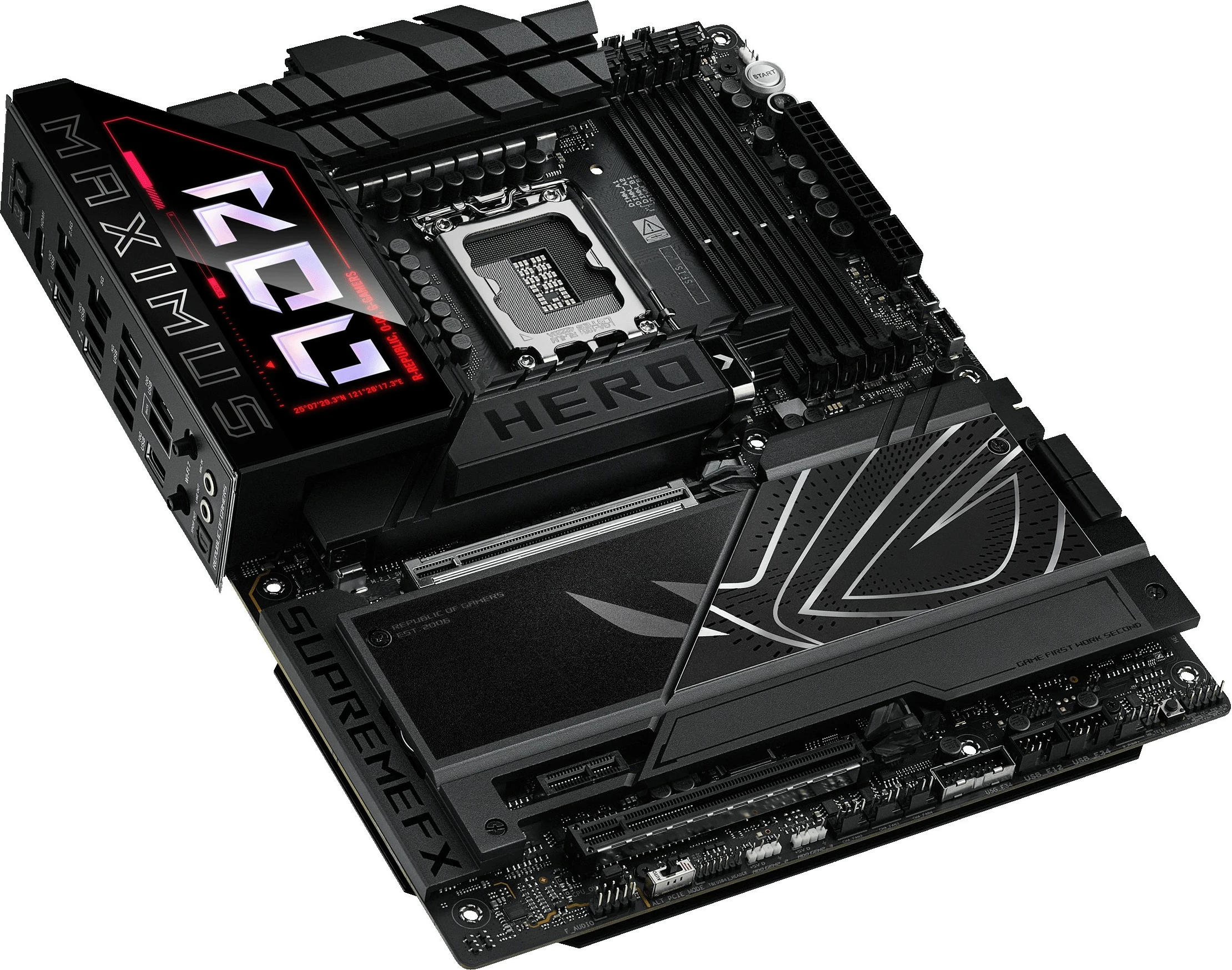 Pllakë amë ASUS ROG MAXIMUS Z890 HERO, Intel, LGA 1851, DDR5, 192 GB