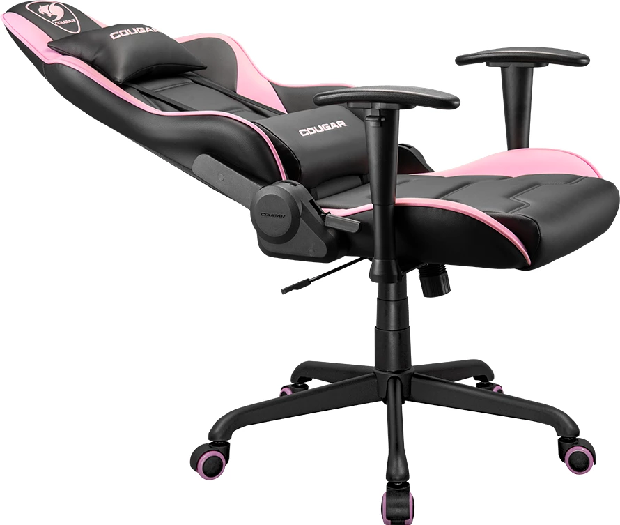 Karrige gaming COUGAR Armor Elite EVA, mbështetëse duarsh 2D, pjerrësi 160°, deri 120 kg, rozë