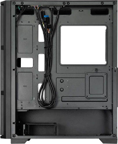Kasë CHIEFTEC Pro Midi TG AS-02B-TG-OP, ATX, e zezë