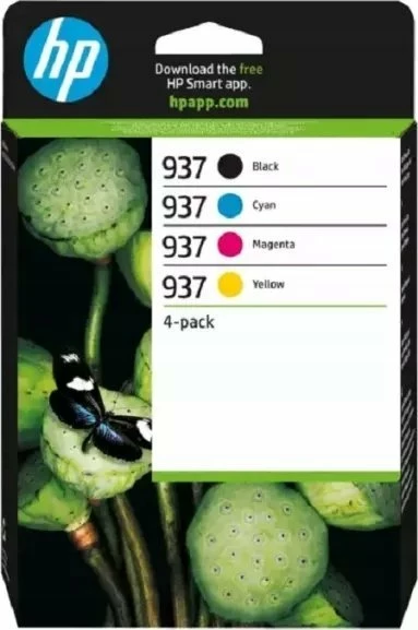 Set kartrixhash boje HP 937 (6C400NE) 4 copë, CMYK