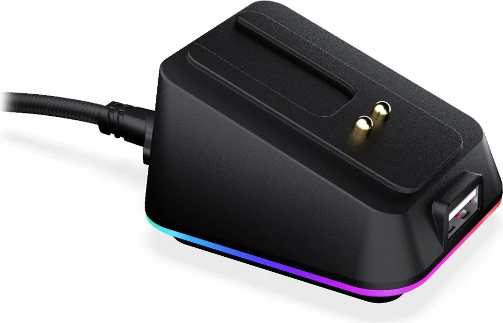 Dock maus Endorfy Mouse Dock, RGB, USB-C, i zi
