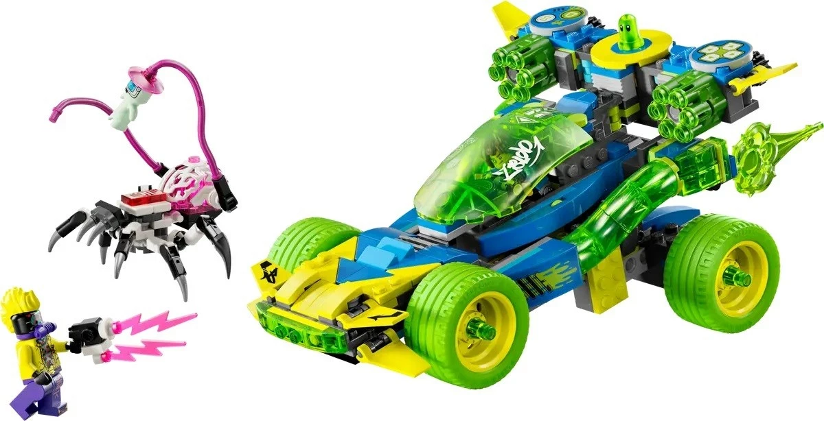 Set LEGO DREAMZZZ Mateo dhe Z-Blob Action Race Car
