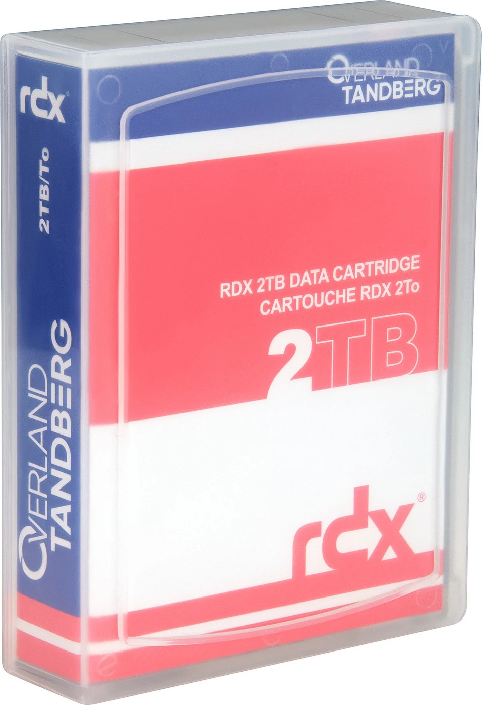 Kasetë RDX Tandberg O-T RDX HDD 2TB, e zezë