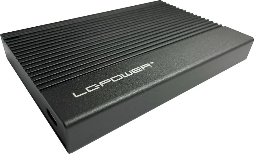 Kasë LC-Power LC-25U3-C, 2.5 inch, USB Type-C, e zezë