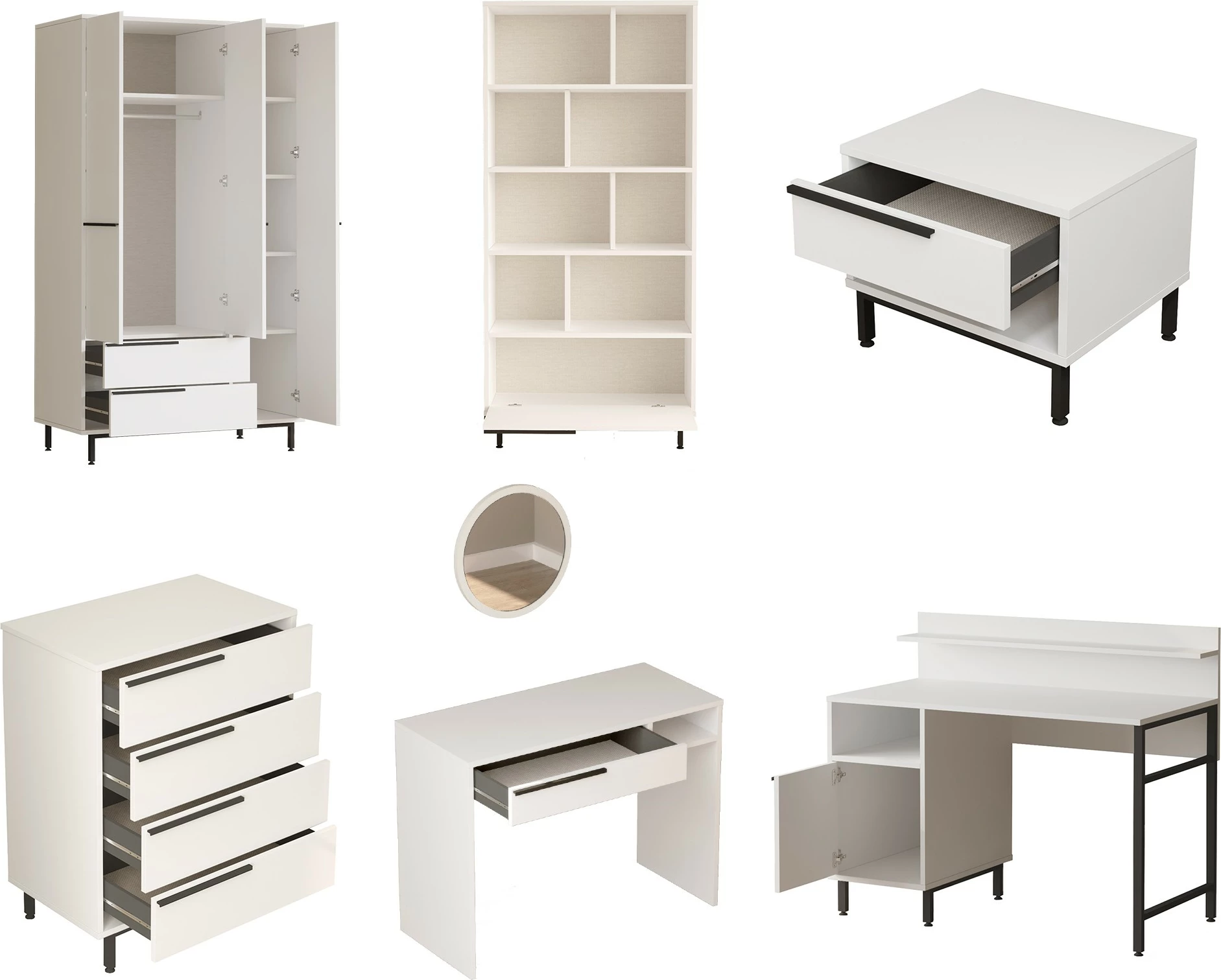 Set dhome për të rinj Skye Decor, ON27-W