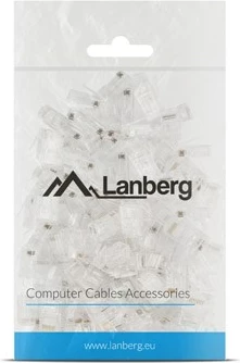 Ficha e Rrjetit Lanberg RJ45 (8P8C) CAT.5E UTP 100 copë
