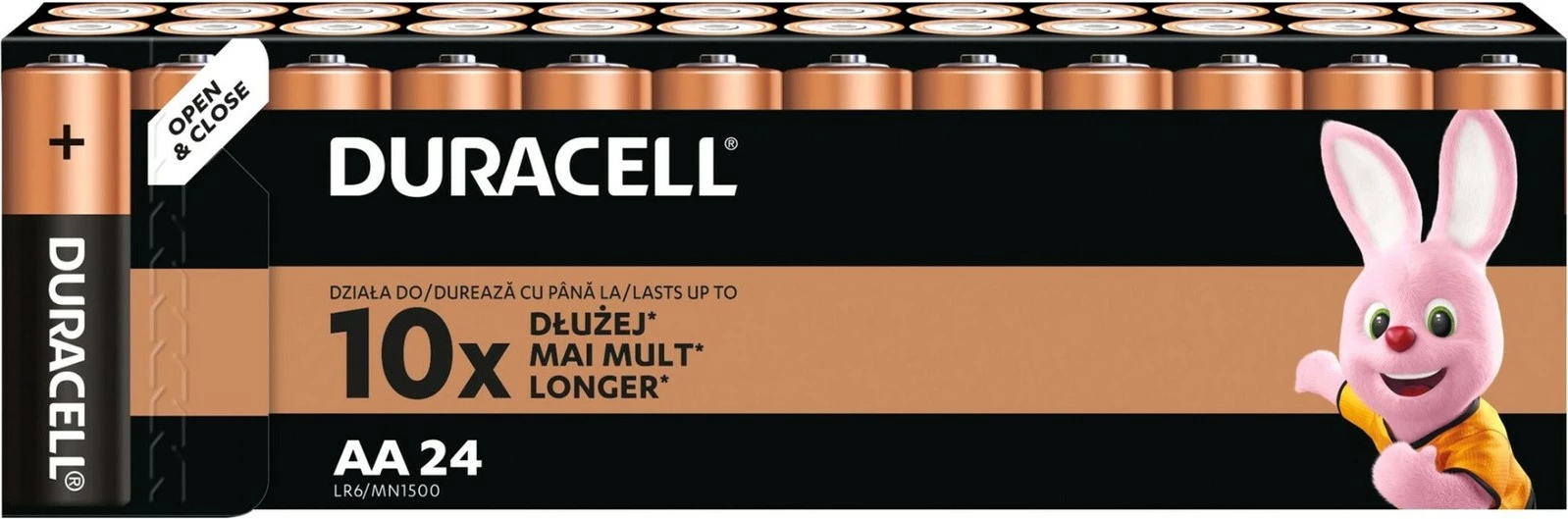 Bateri Duracell AA LR6 BL24, alkaline, 24 copë