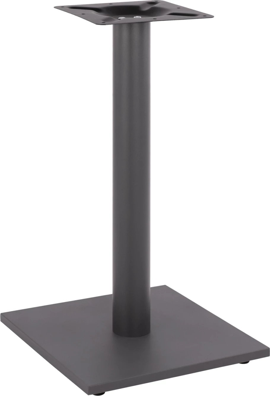 Bazë metalike gri 40x40x72 me rregullues FH421.20