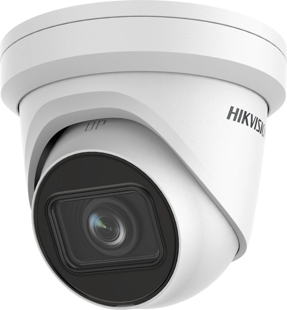 Kamerë sigurie IP Hikvision DS-2CD2H43G2-IZS, 4MP, turret, për jashtë, Bardhë