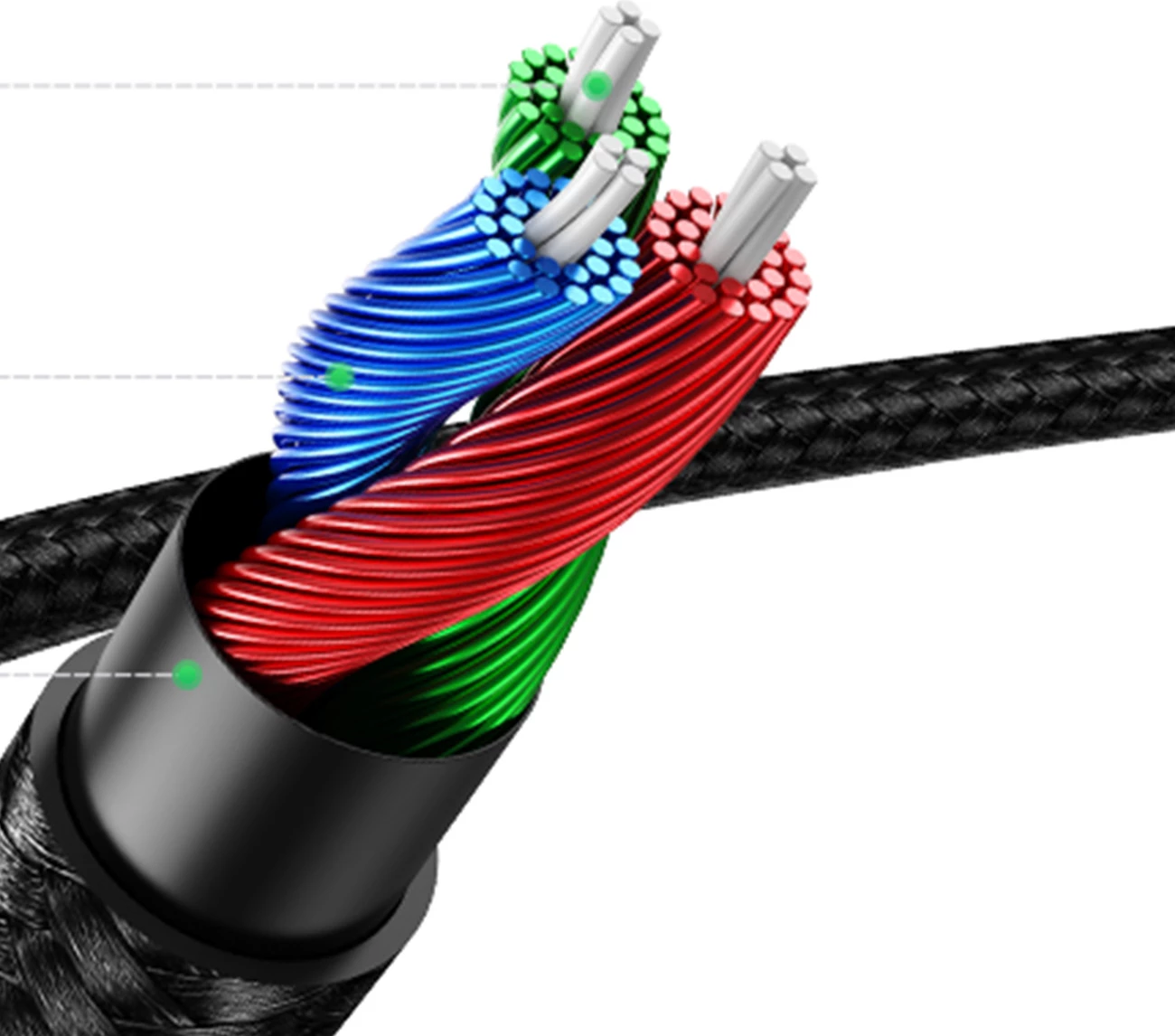 Kabllo audio AUX Ugreen AV112, 1m, mini jack 3.5mm, Blu
