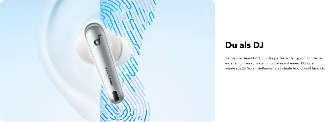 Kufje Anker Liberty 4 NC, Wireless, Calls/Music, Bardhë