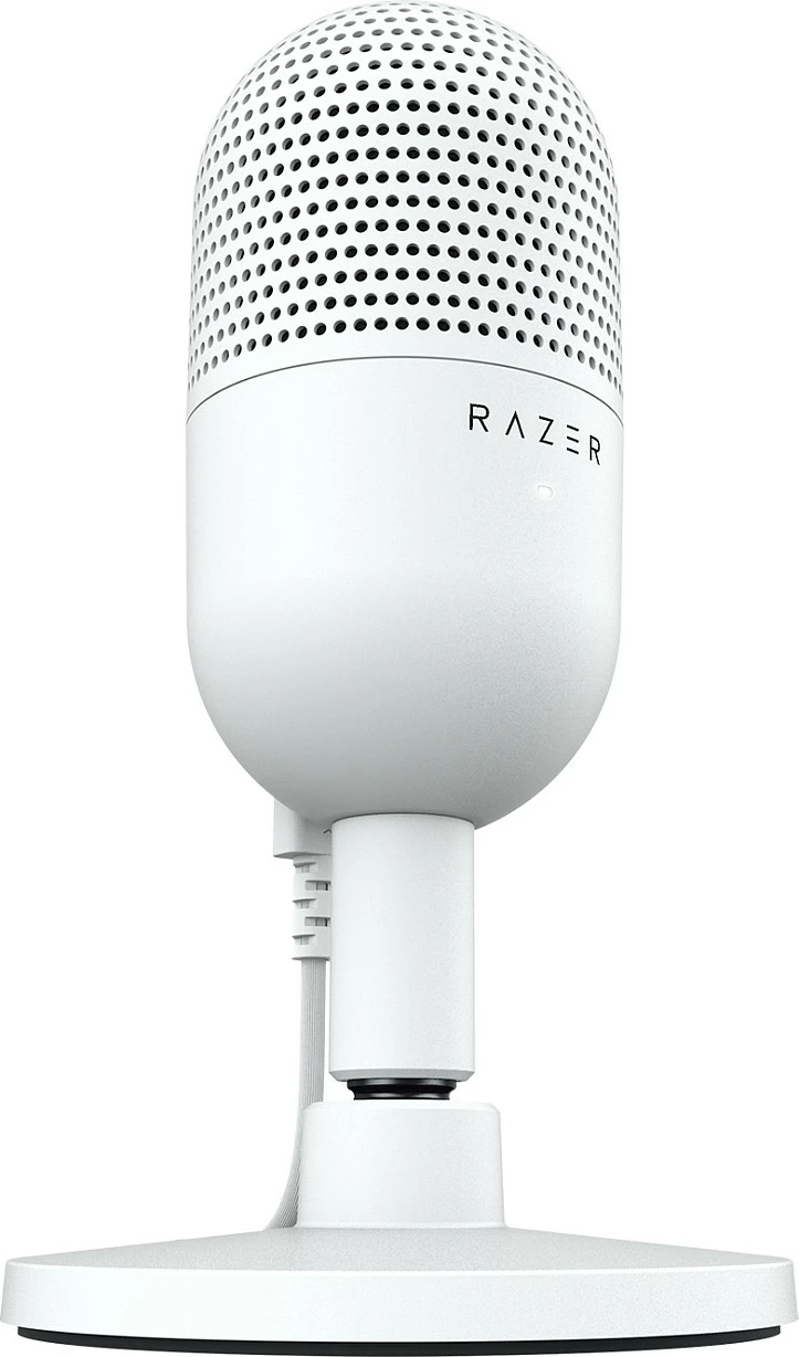Mikrofon tavoline Razer RZ19-05050300-R3M1, 24 bit, 96 kHz, USB Type-C, i bardhë