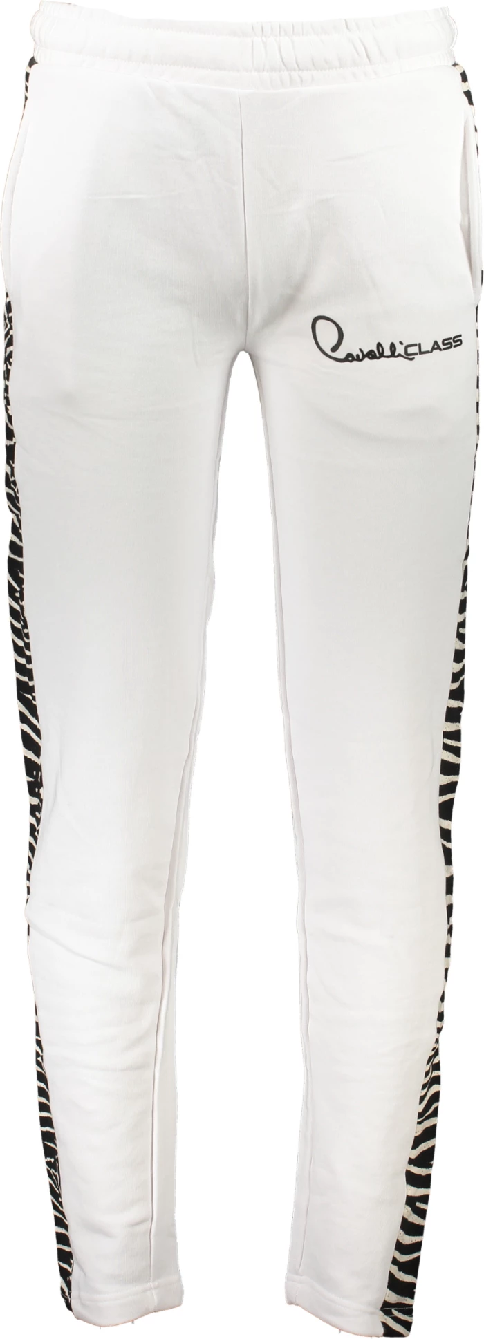 Pantallona sportive CAVALLI CLASS meshkuj, të bardha