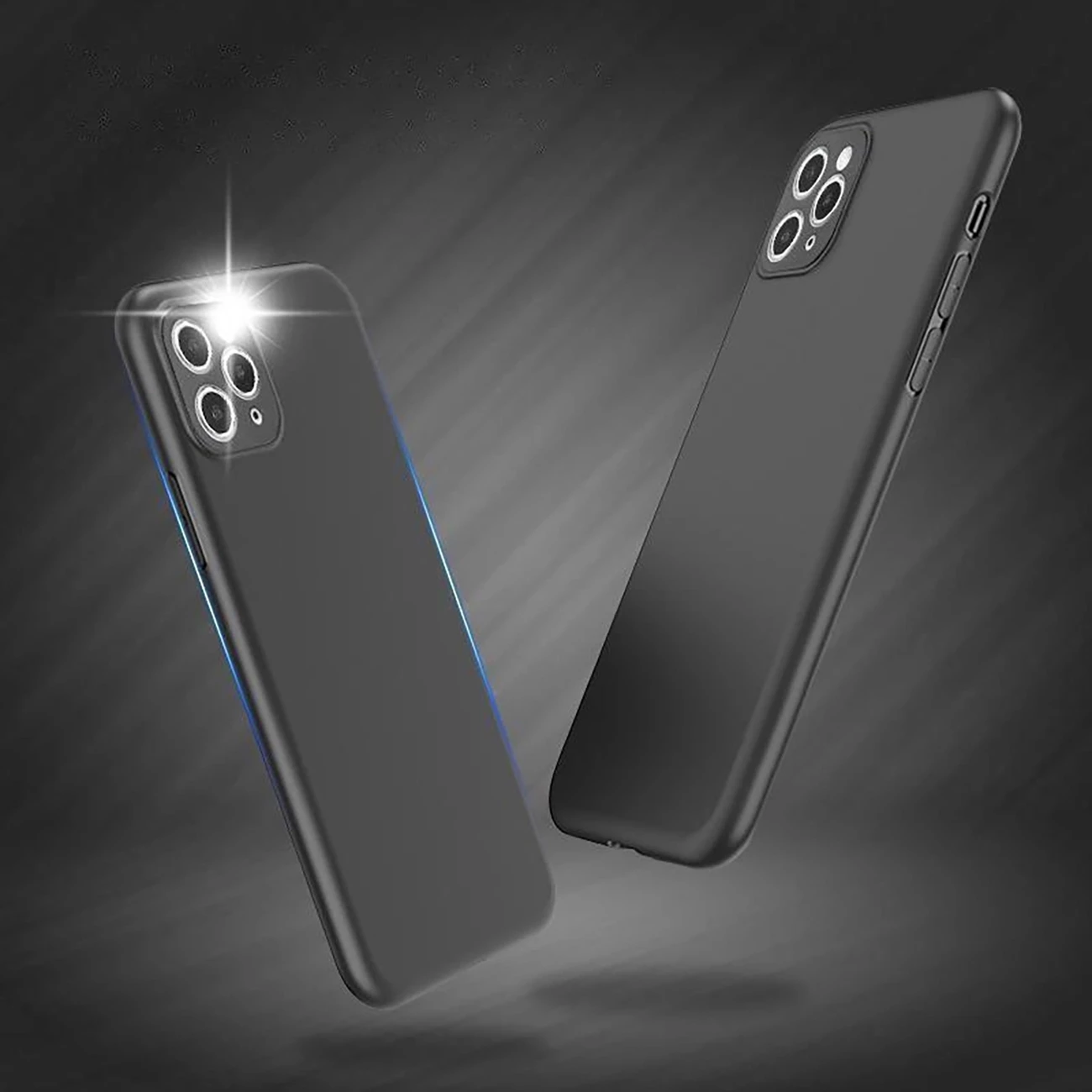 Mbështjellës Hurtel Soft Case për Xiaomi Poco F6 Pro, TPU, i zi