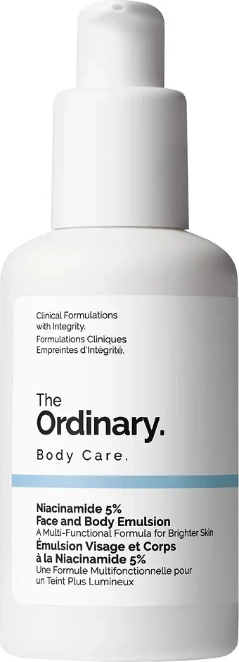 Emulsion për fytyrë dhe trup The Ordinary Niacinamide 5% për femra, 100ml