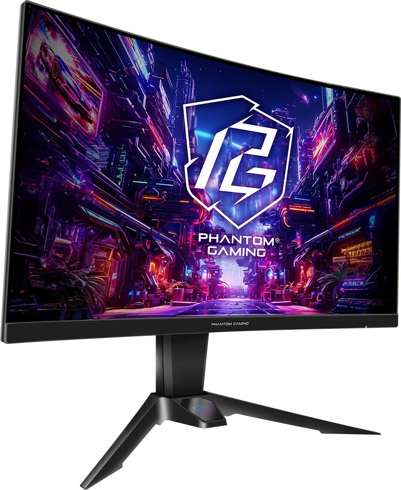 Monitor gaming ASRock PG27QRT2A 27 inç QHD 180Hz i lakuar