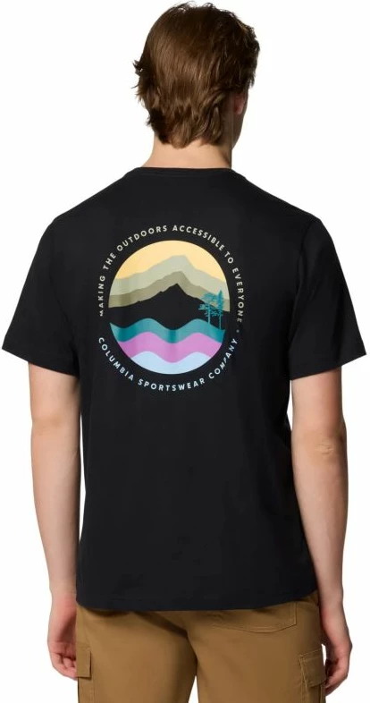 Maicë për meshkuj Columbia, e zezë