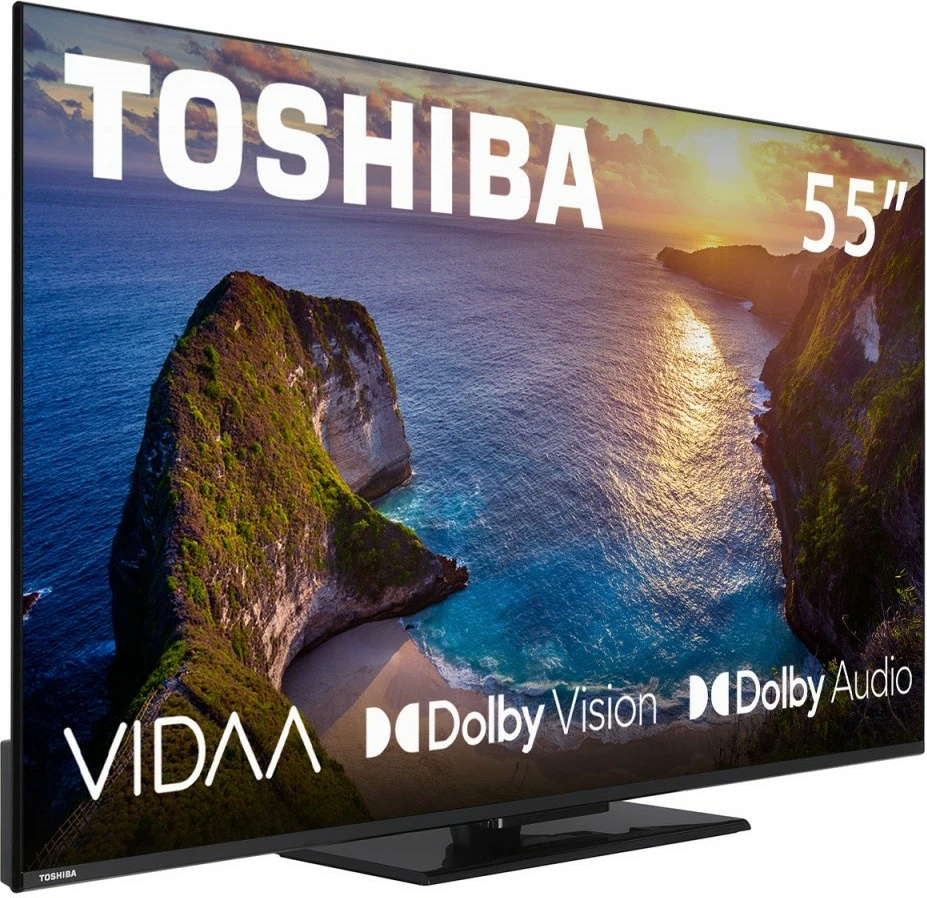 Televizor LED Toshiba 55UV3463DG, 55 inç, Ultra HD 4K, VIDAA, Dolby Vision, i zi
