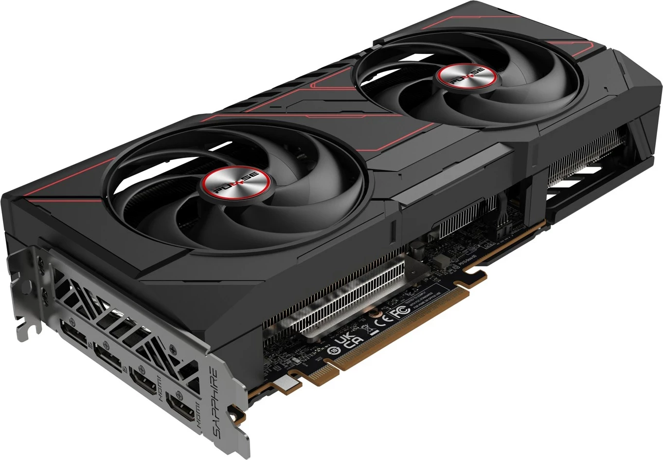 Kartelë grafike Sapphire PULSE Radeon RX 9070, 16 GB GDDR6, e zezë