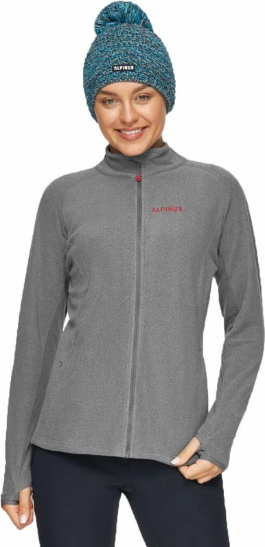Duks pa kapuç Alpinus për femra, ngjyrë gri
