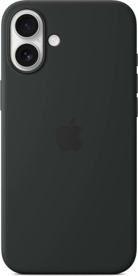 Apple iPhone 16 Plus Silicone Case with MagSafe, Black