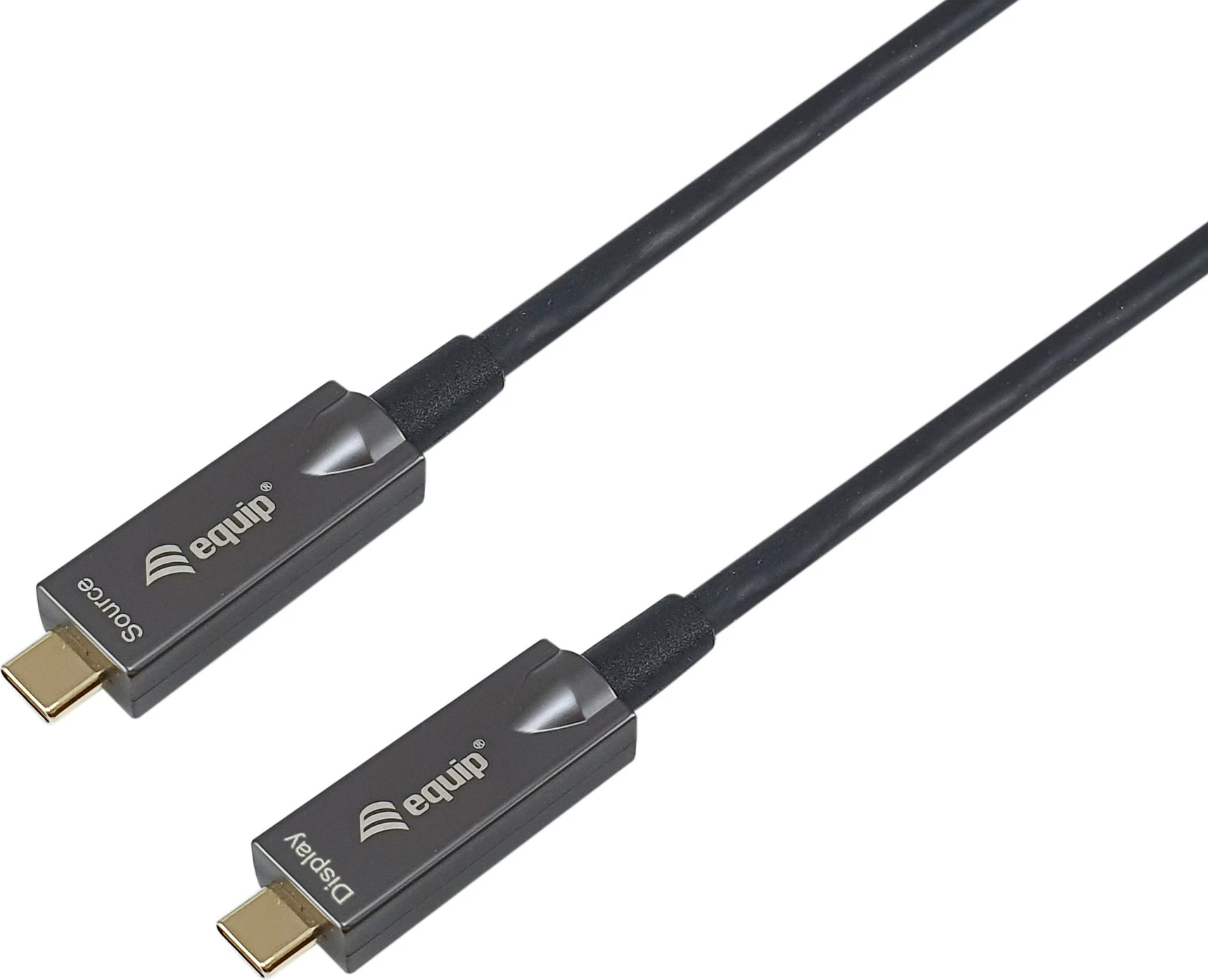 Kabëll USB C në USB C Equip 119461, 5m, 4K/60Hz, 10Gbps, PD 60W, i zi