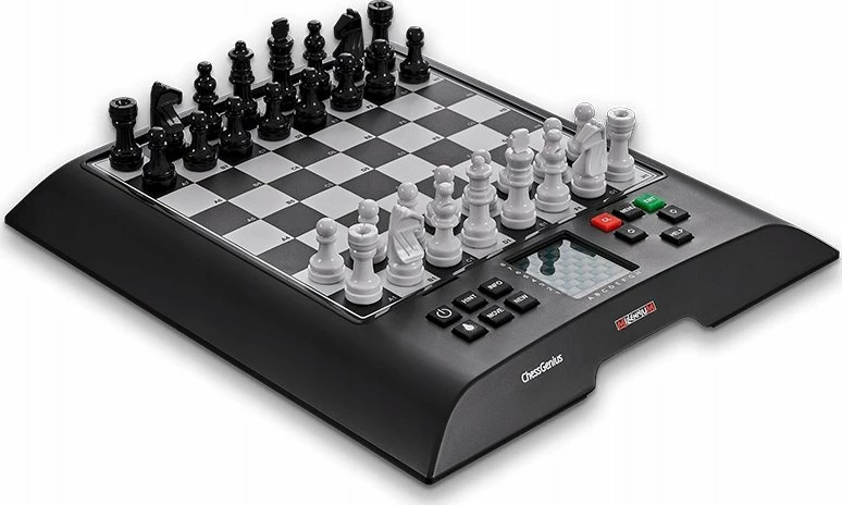 Shah elektronik Millennium Chess Genius Pro M810, deri 2000 ELO, magnetik, tabelë 30 x 27.6 cm, i zi