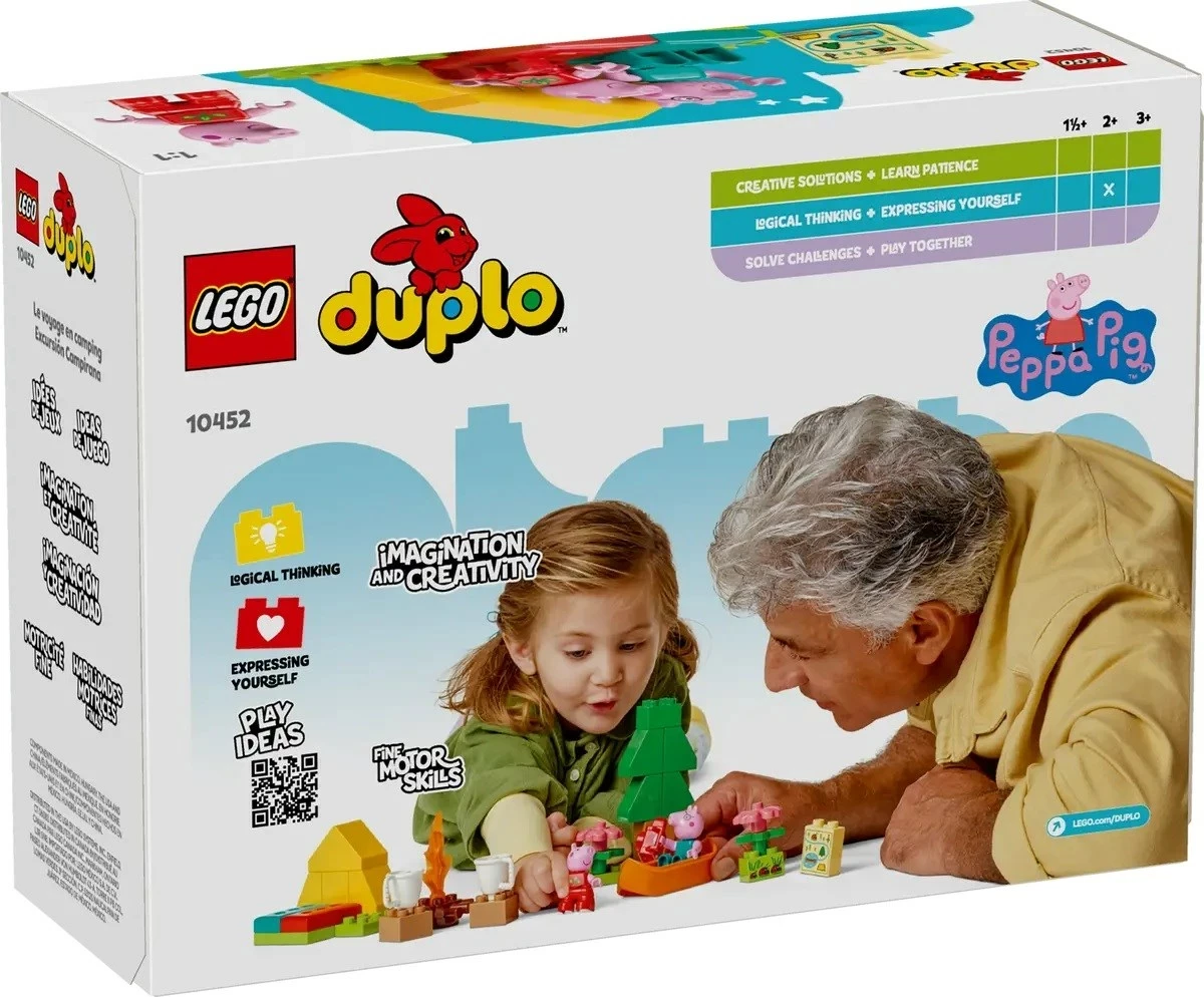 Set LEGO DUPLO 10452 Camping Trip, 32 pjesë