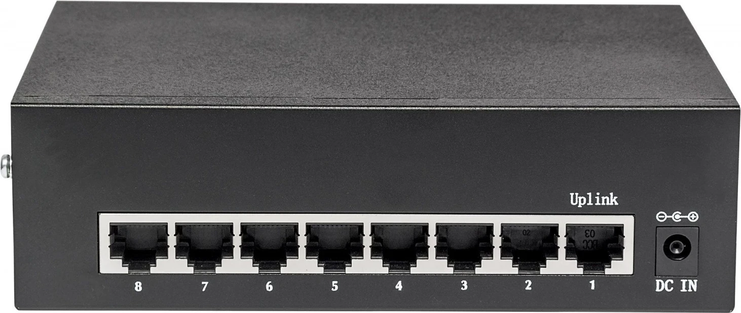 Switch Intellinet me 8 porta Gigabit PoE + VLAN