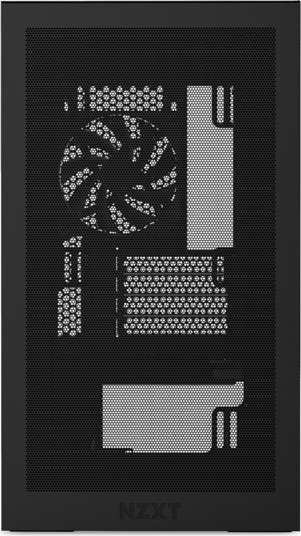 Kasë NZXT H3 Flow, Mini Tower, ATX/Micro ATX, e zezë