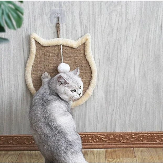 Lodër prej stofi për mace, Paws & Whiskers, krem