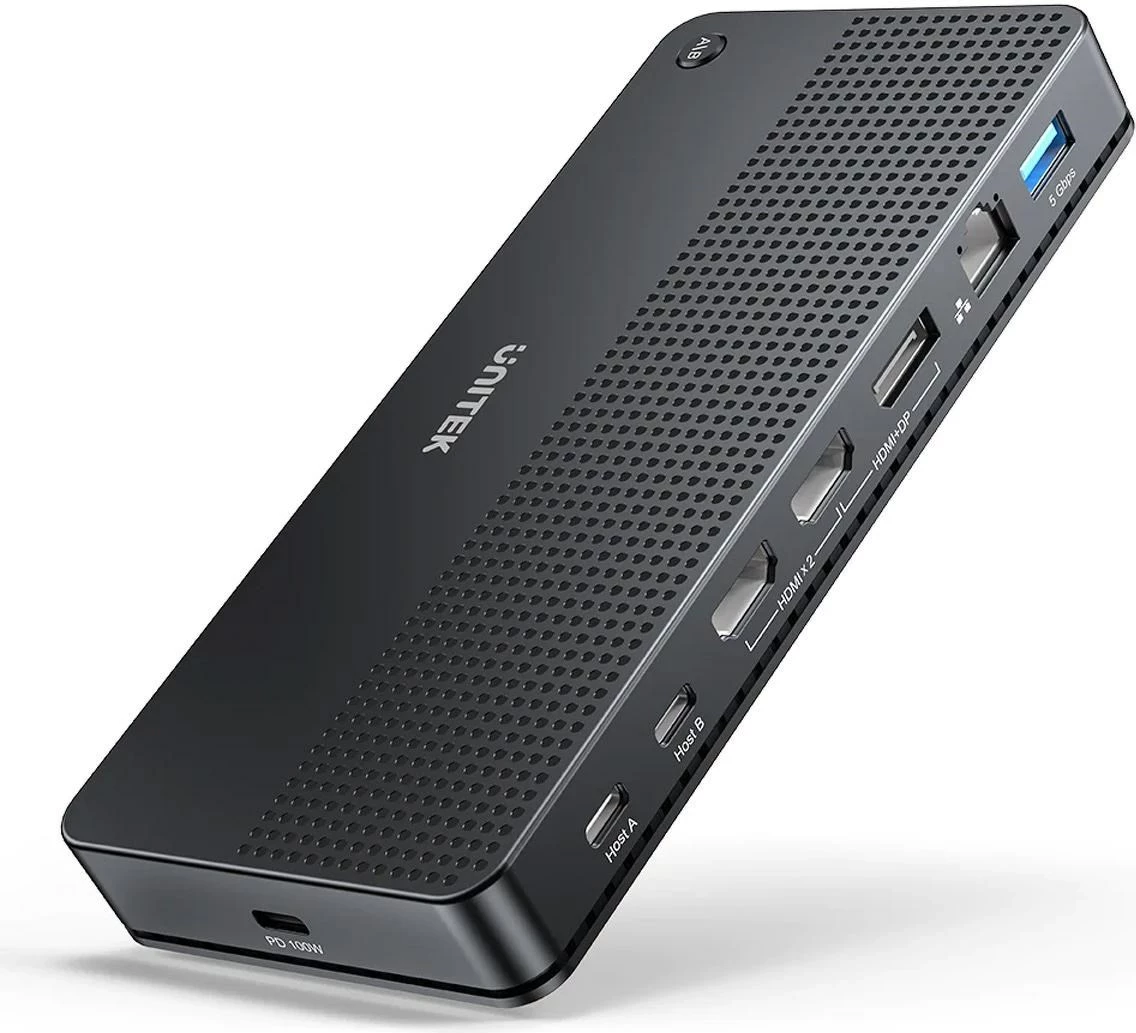 Switch Unitek KVM 2 Kompjutera 2 Monitore 4K D1103A01