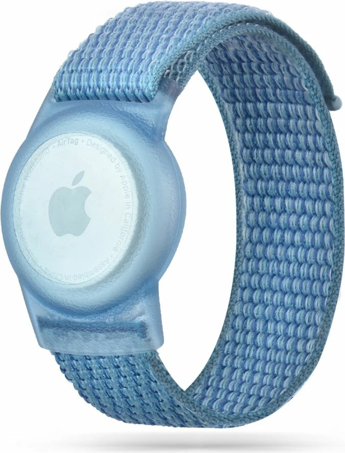 Rrip dore najloni Tech-Protect për fëmijë, për Apple AirTag, Blu