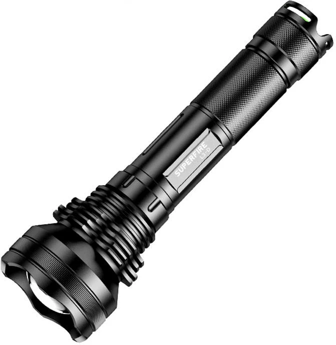 Elektrik dore Superfire L3-D, 2700 lumen, USB, i zi