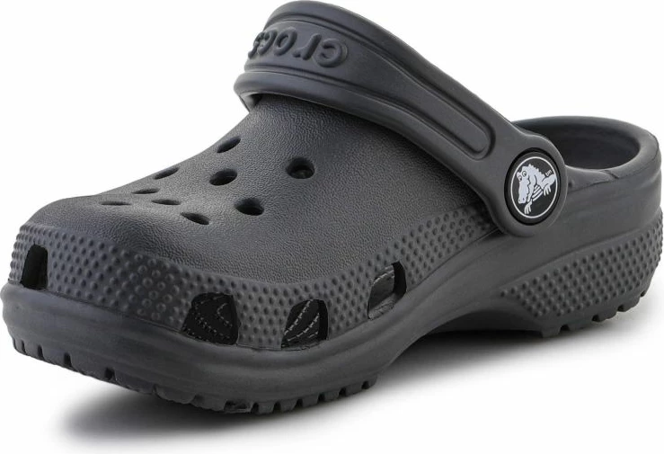 Papuqe Crocs për fëmijë, gri/argjendtë