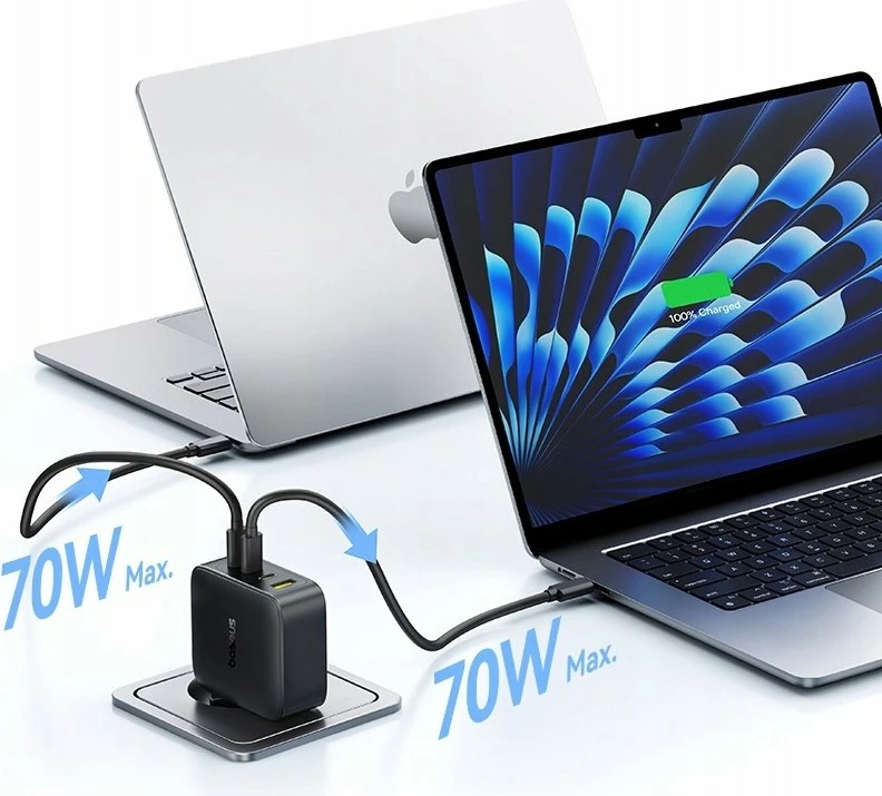 Karikues muri Baseus EnerFill FH11 140W GaN, 3xUSB-C + USB-A, PD3.1/QC, E0121J00, i zi