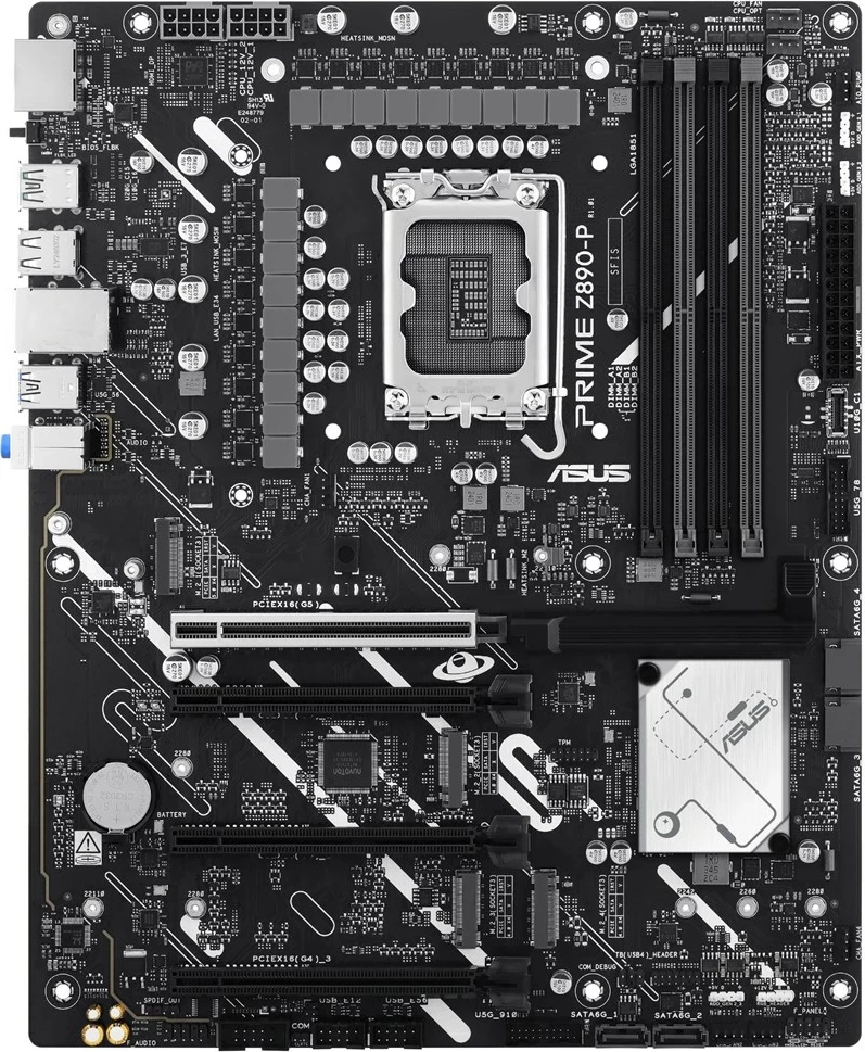 Pllakë amë ASUS PRIME Z890-P, Socket LGA 1851, ATX, E zezë