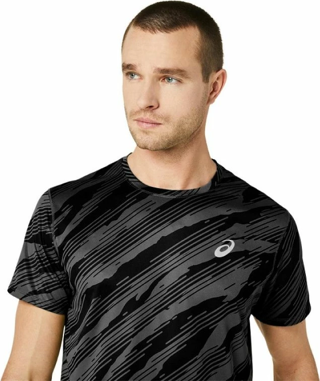 Maicë për meshkuj Asics, e zezë