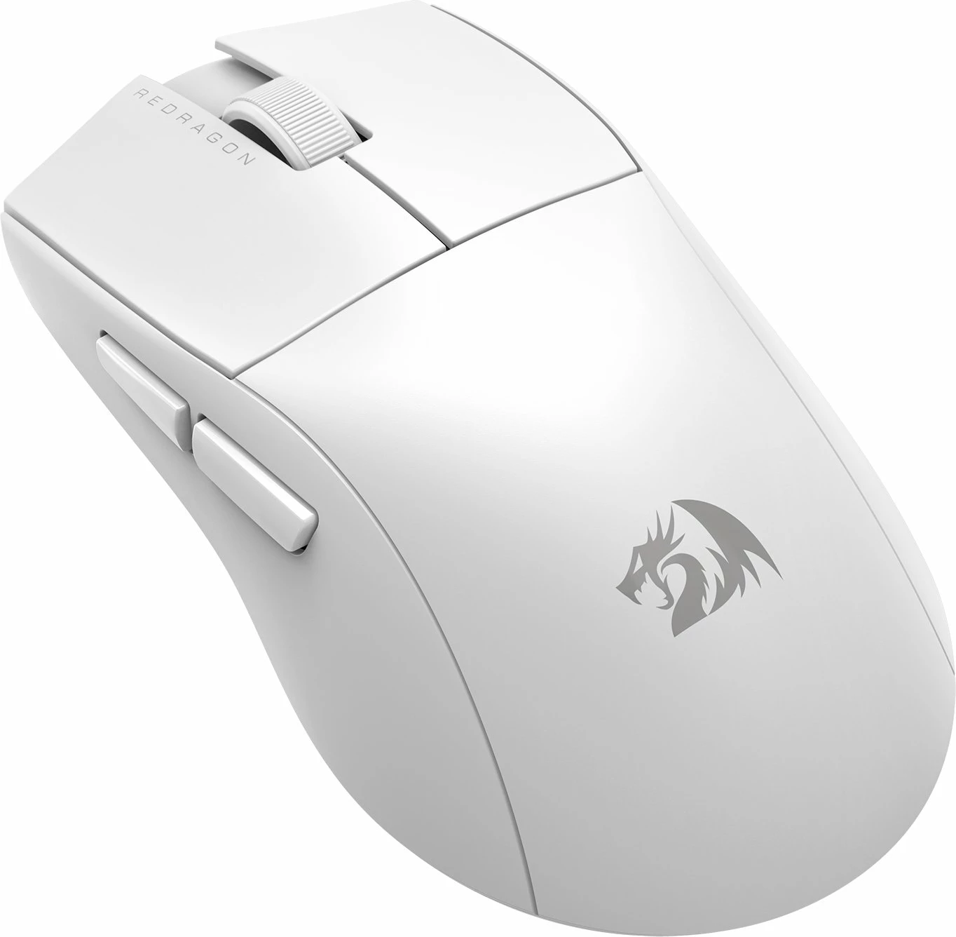 Maus Redragon M916 LIT M916W-LIT-1K 26000 DPI wireless + wired, i bardhë