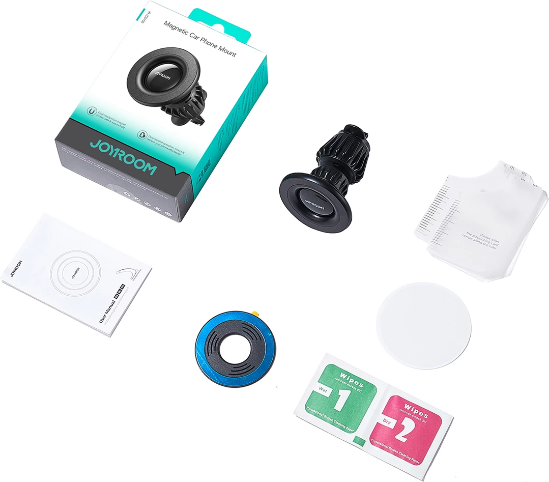 Mbështjellës magnetik për makinë Joyroom JR-ZS406, për ventilator, i zi