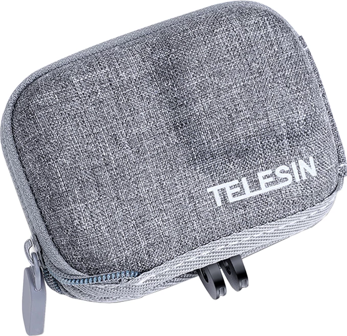 Çantë mbrojtëse, Telesin, GP-CPB-902, për GoPro Hero 9/10/11/12, IP54, 65x90x50mm, gri