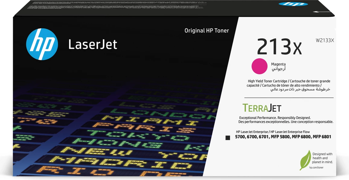 Toner HP 213X W2133X rendiment i lartë 6000 faqe magenta