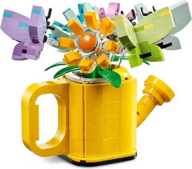 Set ndërtimi LEGO Creator 31149 Flowers in a Watering Can, 420 pjesë, plastikë, 3-në-1